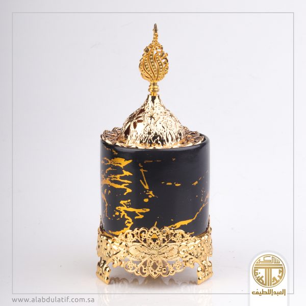 مبخره سيراميك ذهبي