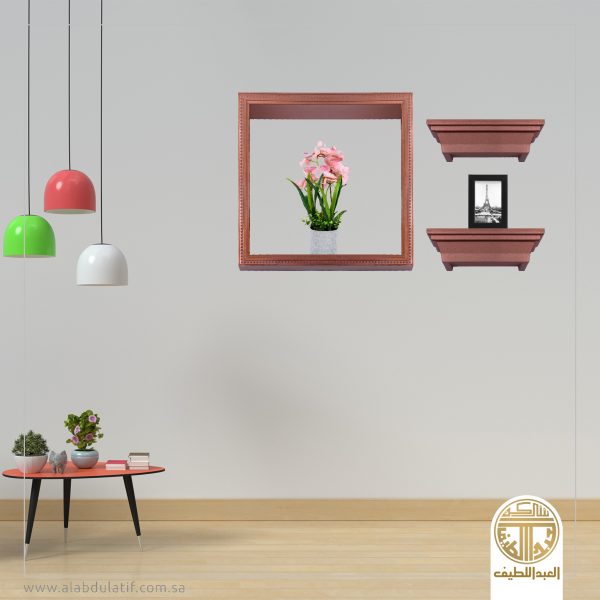 طقم رفوف 3قطع ملون