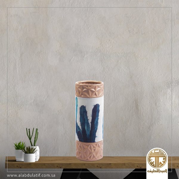 ابجوره سيراميك بشكل فازه دائري