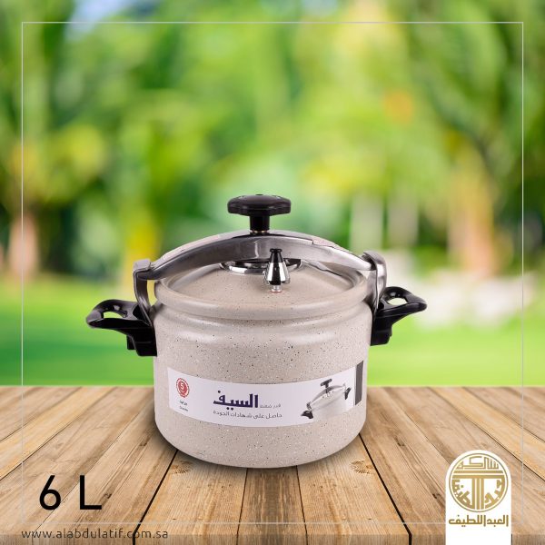 قدر ضغط السيف جرانيت بيج 6لتر
