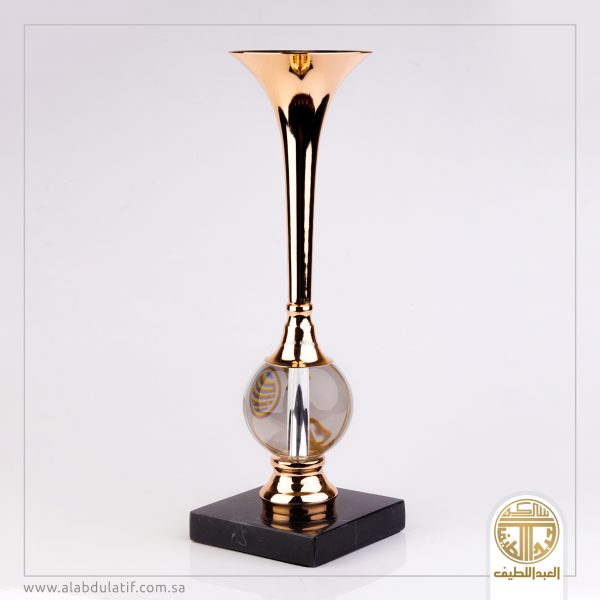 شمعدان بزجاج