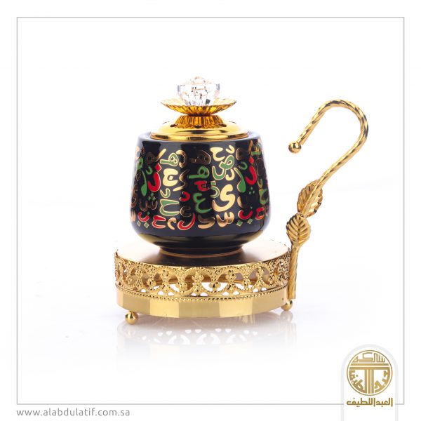 مبخره بيد وقاعده ذهبي