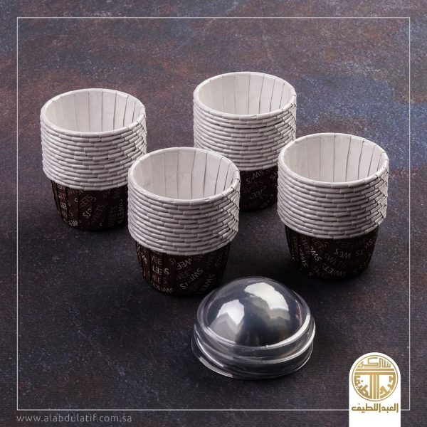 ورق كب كيك  50 حبة ألوان