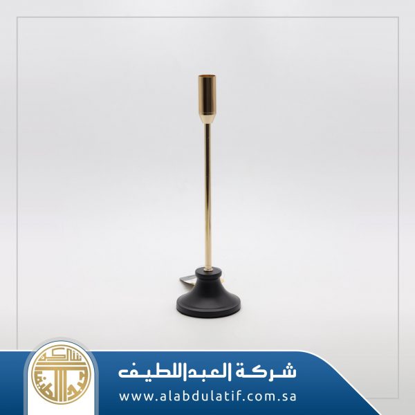شمعدان ذهبي واسود