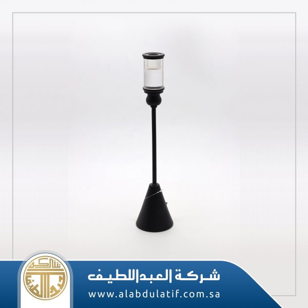 شمعدان اسود بقزازة كبيره