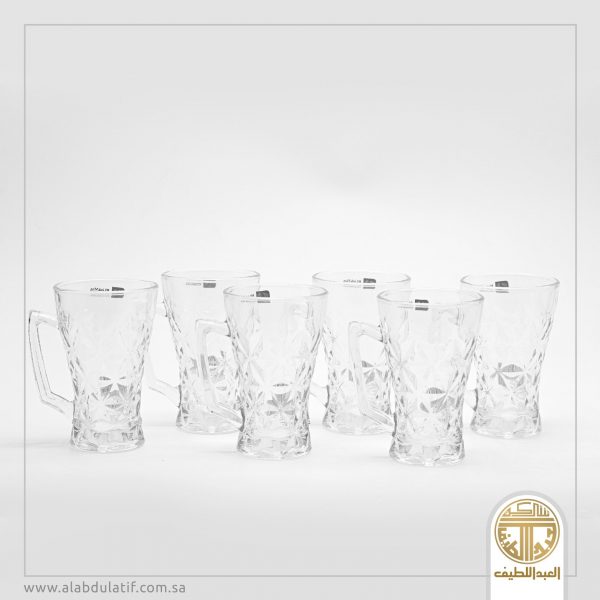 طقم كاسات فرنسي 6ح