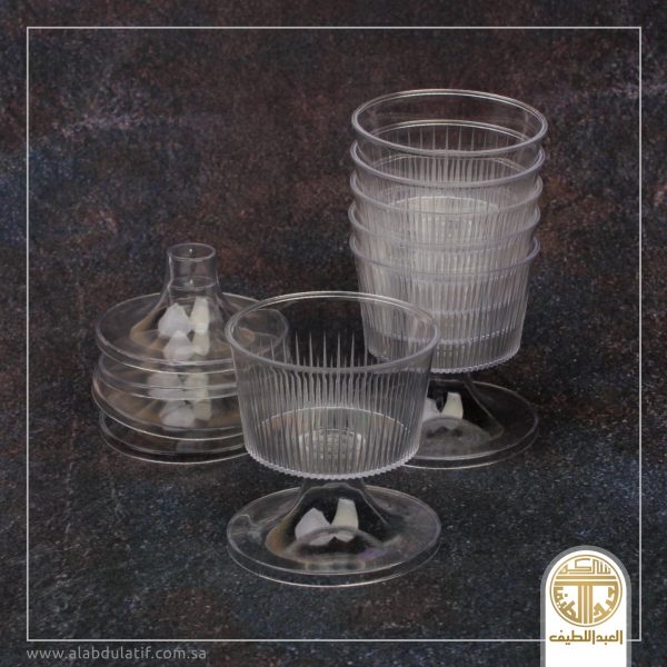 طقم كاسات حلا 6 حبات