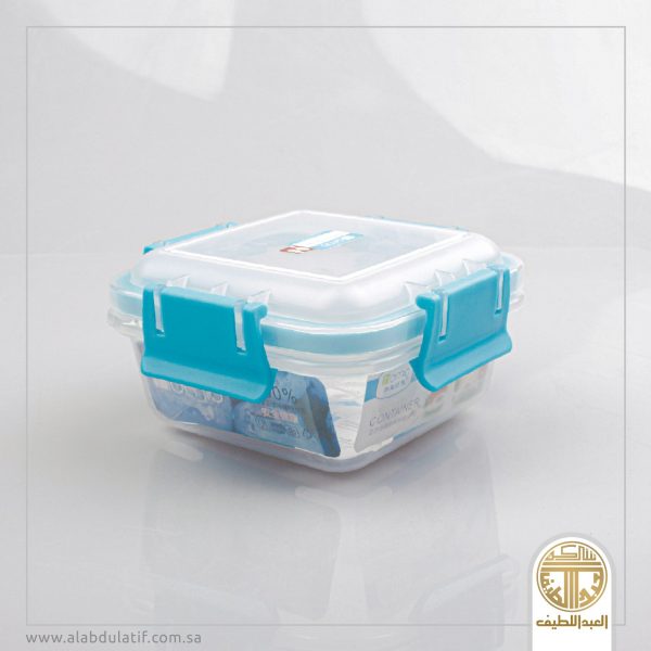 علبة حافظه بلاستيك مربعه صغيره
