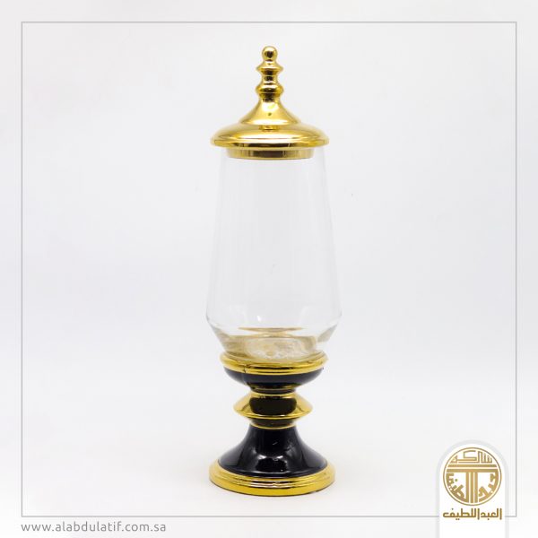 فازه جزاز شفاف بغطاء