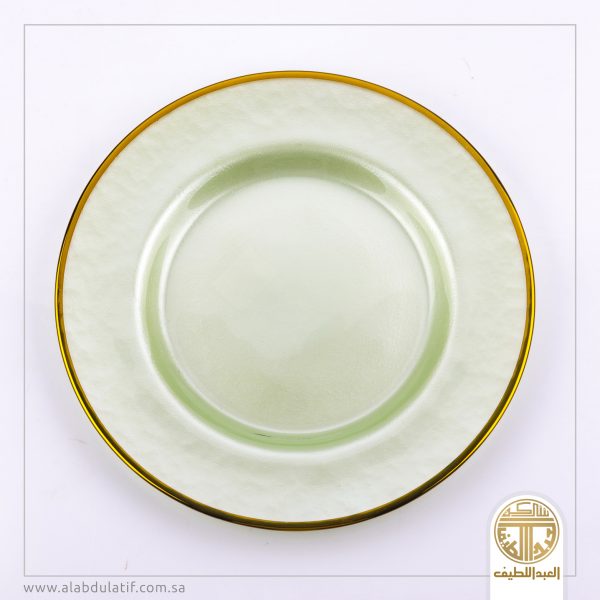 صحن تقديم زجاج