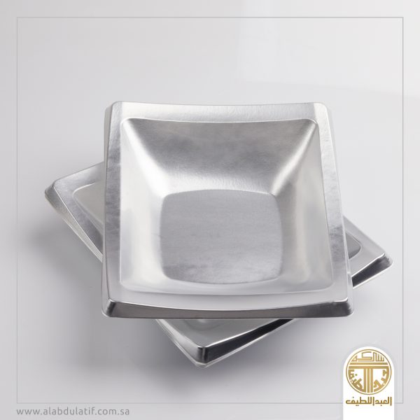 طقم صحون بلاستيك ذهبي 6ح