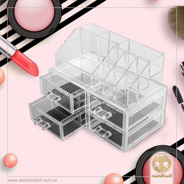 علبة مكياج 4ادراج واستاند