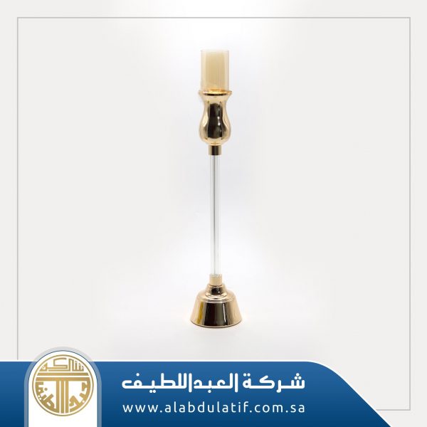 شمعدان بقزاز ذهبي