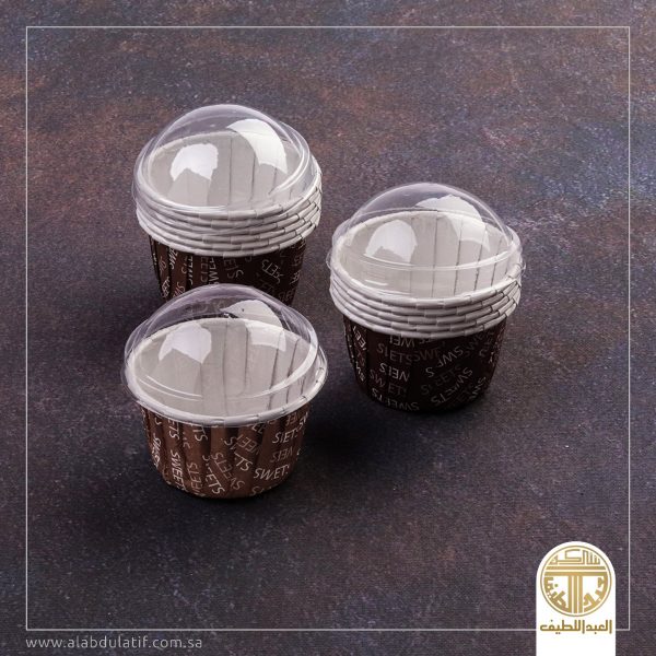 ورق كب كيك دائري  12 حبة ألوان