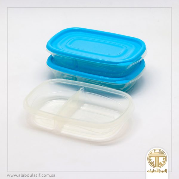 علب بلاستيك مقسم 3ح