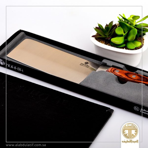 ساطور مطبخ 6.5بوصه لون خشبي