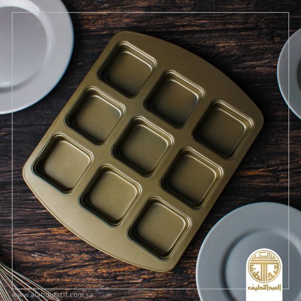 صينية كب كيك مربعات