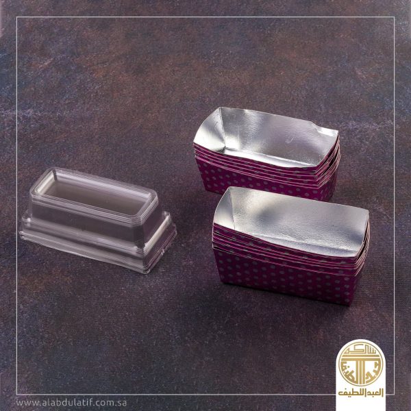 ورق كب كيك مستطيل 12 حبة