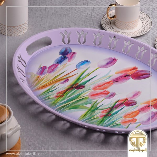 تبسي بلاستيك بيضاوي