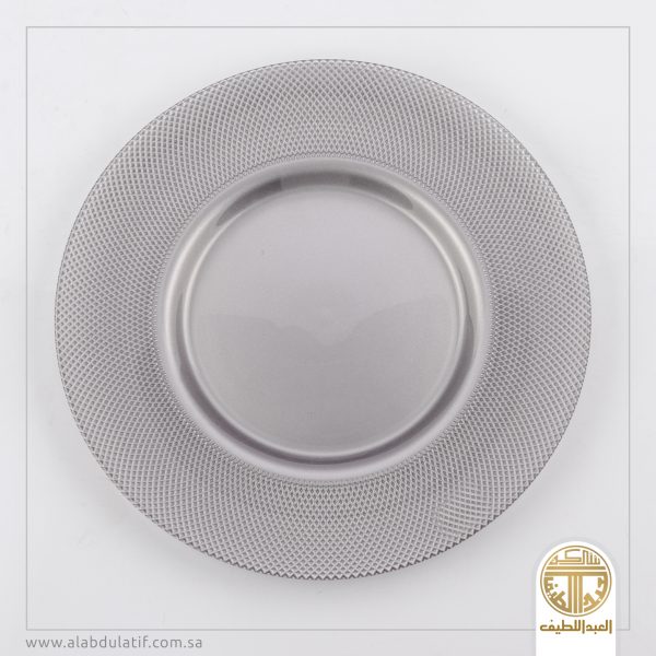 صحن تقديم زجاج