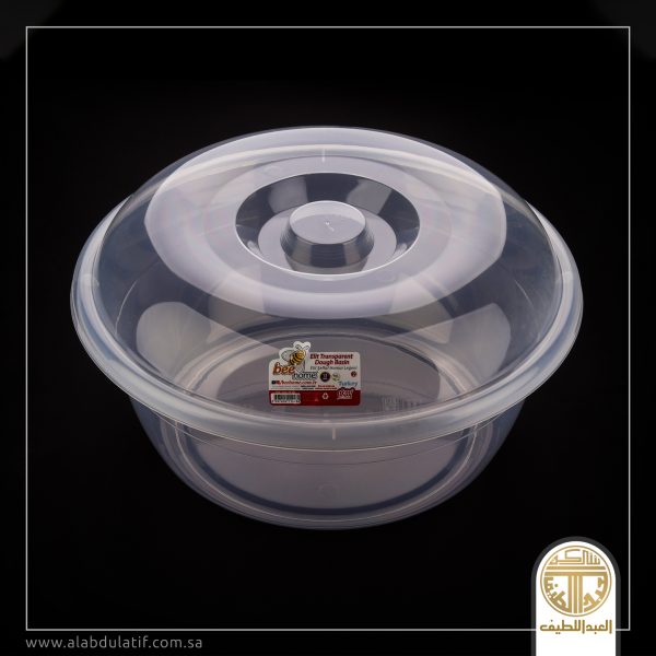سطل بلاستيك شفاف