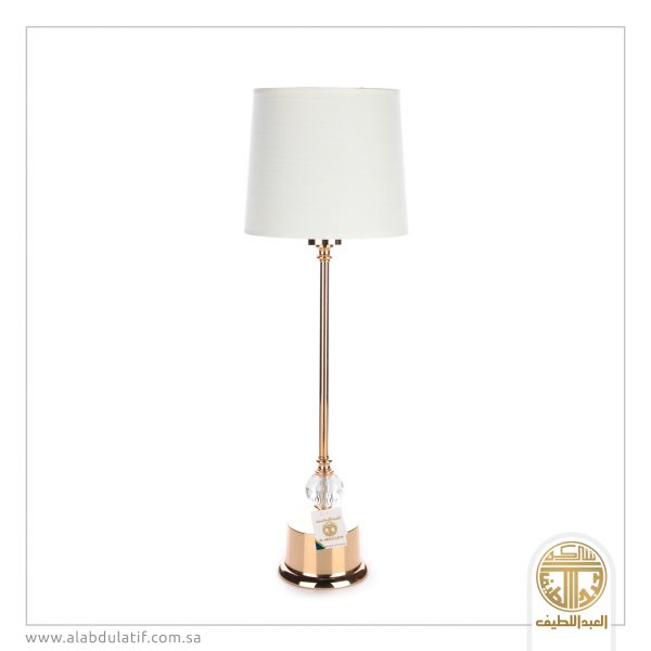 أبجورة ذهبي مع كريستال