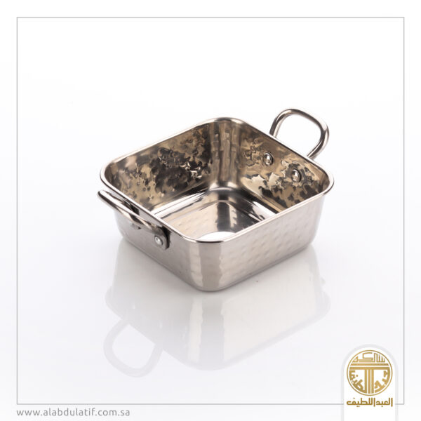 صحن تقديم صغير استيل