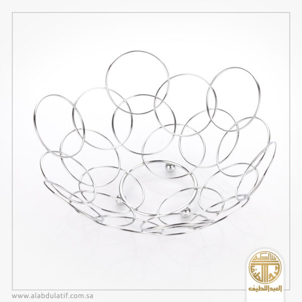 سلة فواكهة استيل