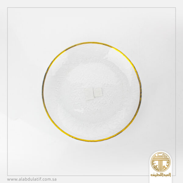 صحن تقديم شفاف