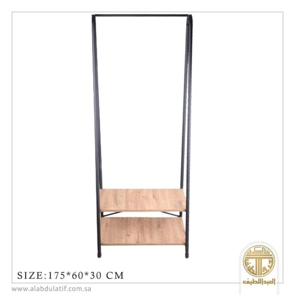 علاقة ملابس برفوف