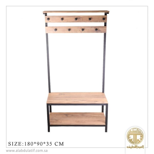 علاقة ملابس برفوف