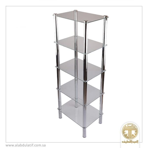 رف جزاز شفاف 5 دور