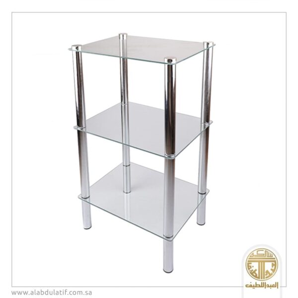 رف جزاز شفاف 3 دور