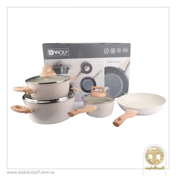 طقم قدور جرانيت 7 قطعة