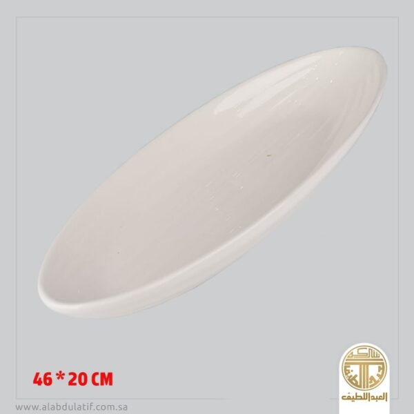 صحن سيراميك بيضاوي 46*20